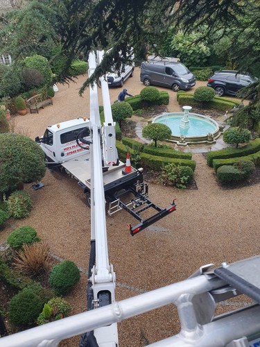 Truck mounted cherry - truck,